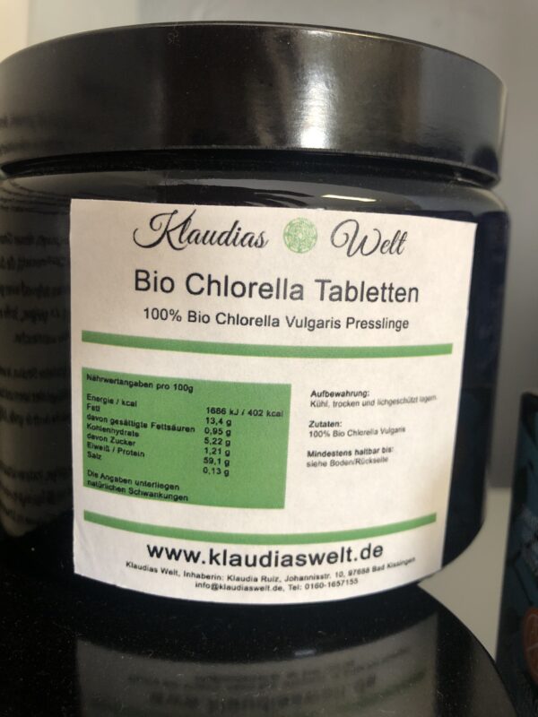 Bio-Chlorella Presslinge