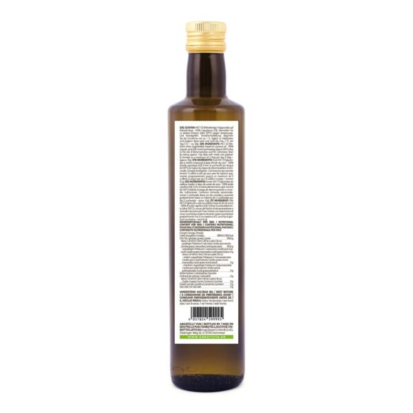 GreatVita C8-Öl, auf Kokosöl Basis 500 ml | Caprylsäure Fettsäuren | MCT Oil geschmacksneutral - Premium Qualität - Image 2