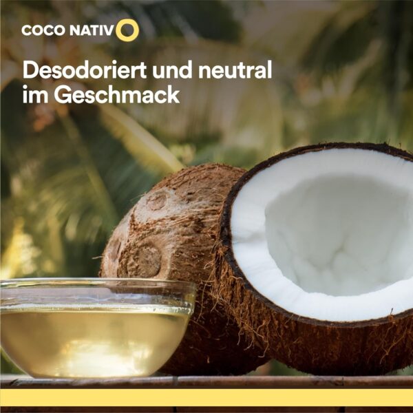 Bio Kokosöl CocoNativo - 1000mL (1L) - Bio Kokosfett, Kokosnussöl, Premium, Nativ, Kaltgepresst, Rohkostqualität, Rein - Image 14